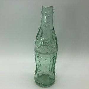 Vintage Glass Coca-Cola Coke Bottle 6-1/2 oz